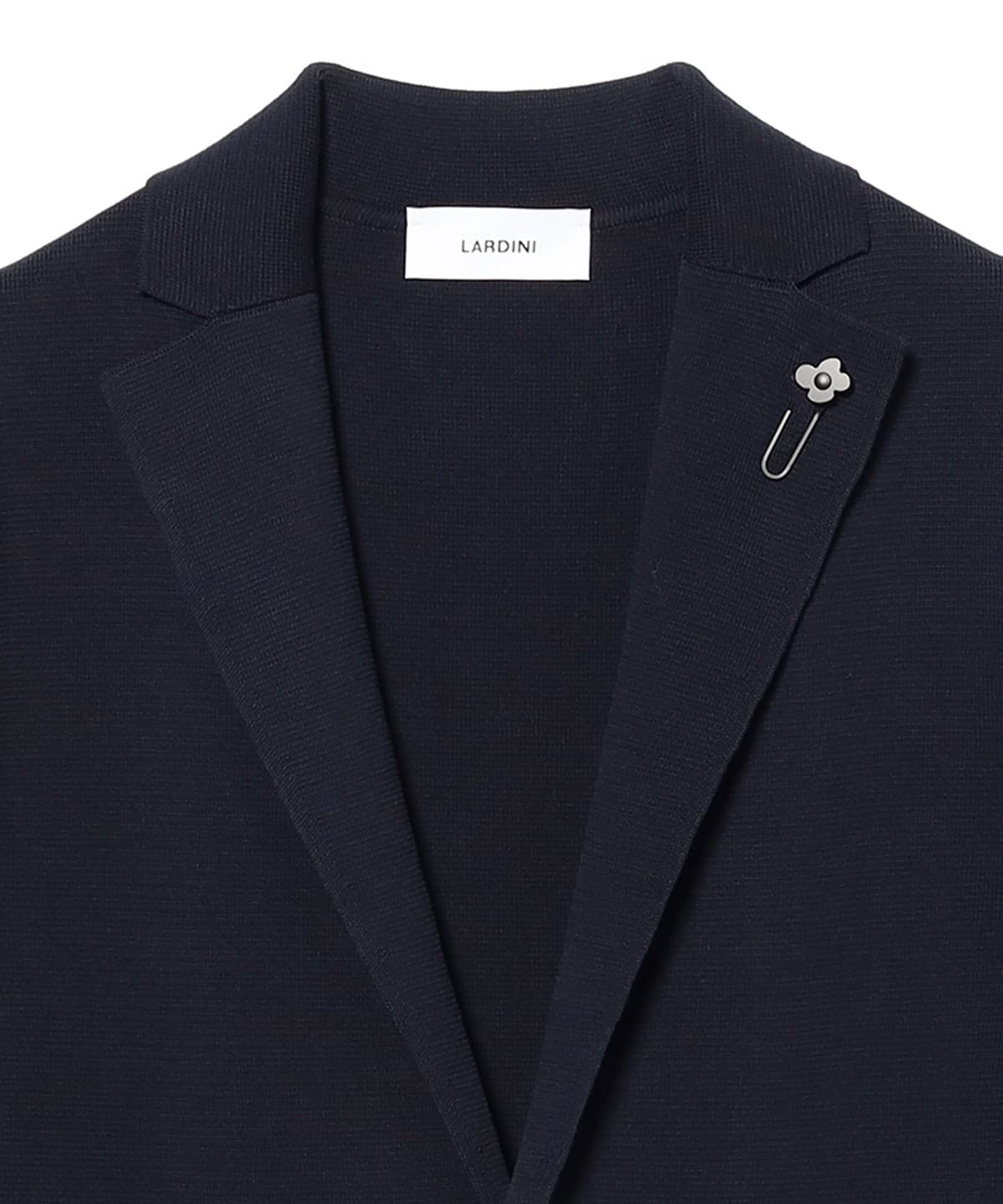 BEAMS F（ビームスF）LARDINI / コットン ニット ジャケット