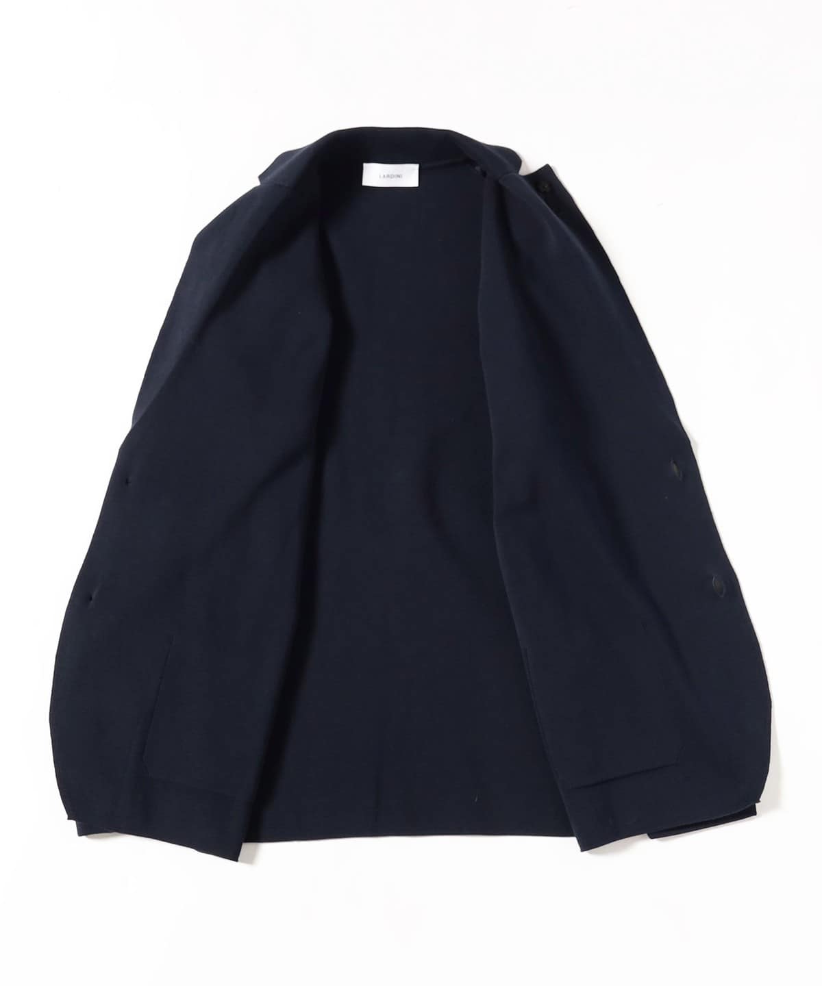 BEAMS F（ビームスF）LARDINI / コットン ニット ジャケット