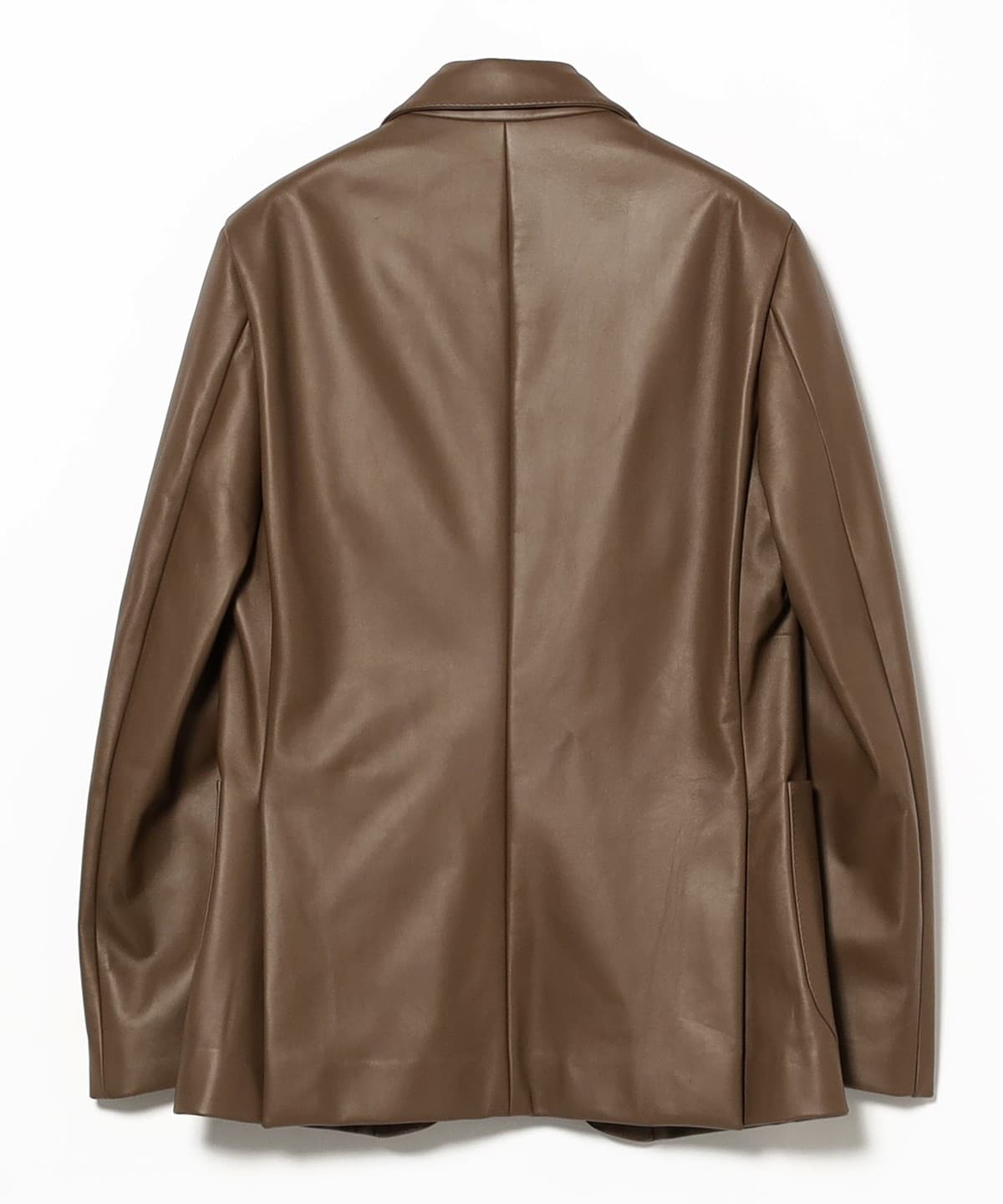 BEAMS F（ビームスF）Belvest / ナッパレザー ジャケット（ジャケット