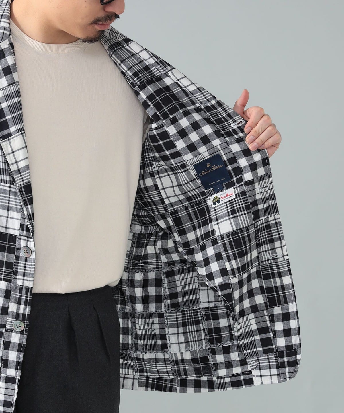 BEAMS F（ビームスF）【別注】Brooks Brothers / マドラスチェック