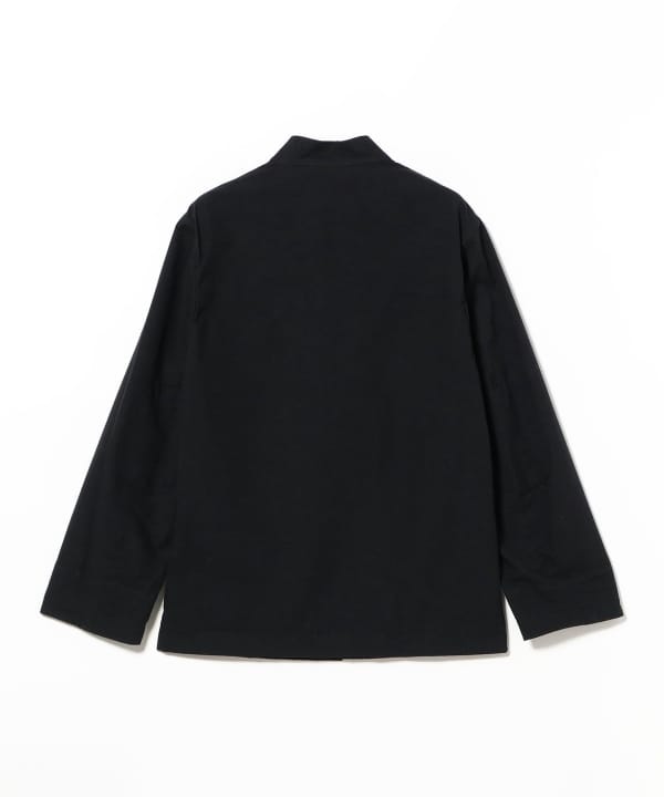 [Special order] Chato Lufsen / EASY BORESTIER Cotton Seersucker Stand Collar Jacket