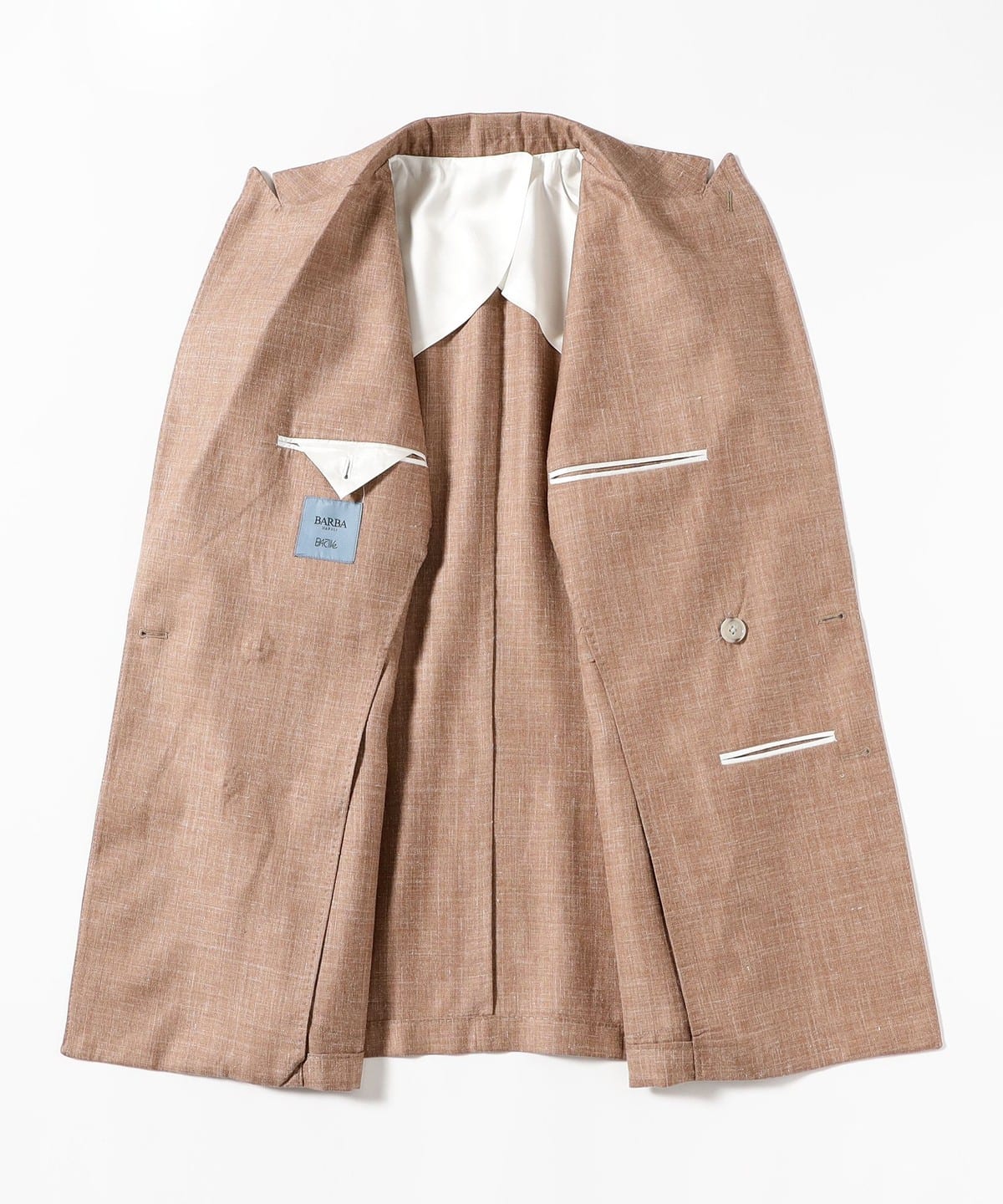 BEAMS F（ビームスF） BARBA NAPOLI / B ACTIVE ミックスファブリック 