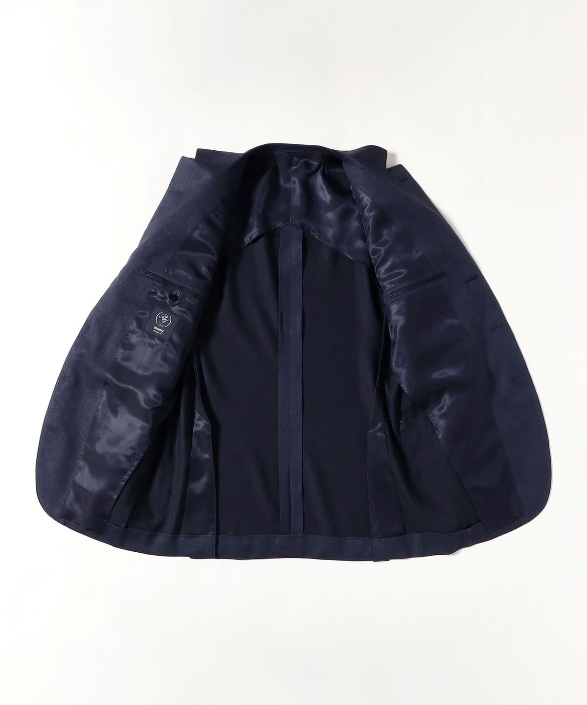 BEAMS F（ビームスF）TRABALDO TOGNA ウールリネン ネイビー