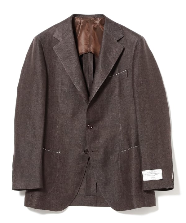 BEAMS テーラードジャケット 48 ブラウン jacket style｜ビームス 梅田｜BEAMS