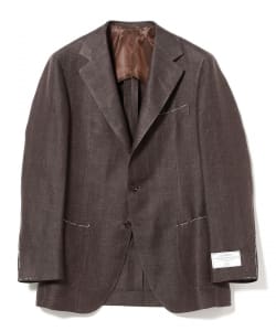 V.B.CANONICO リネンウール ヘリンボーン ジャケット