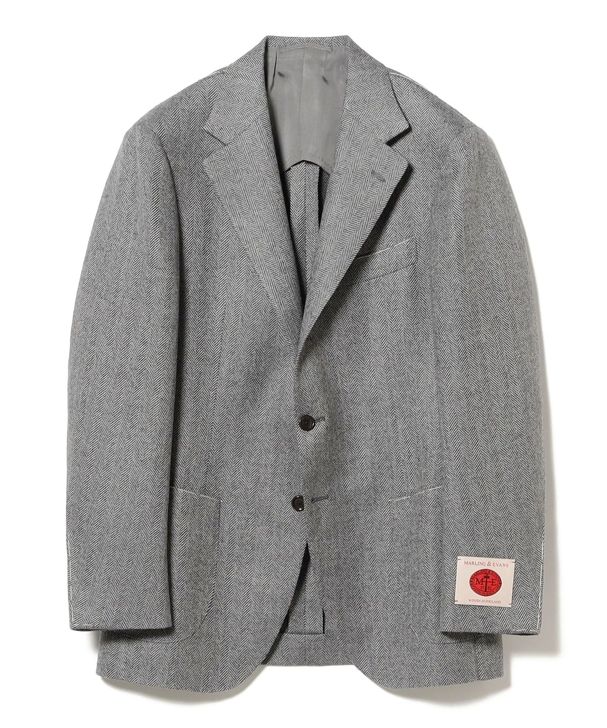 MARLING & EVANS �E�[�����l�� �w�����{�[�� �W���P�b�g �W���P�b�g MEN GREY/C6 48