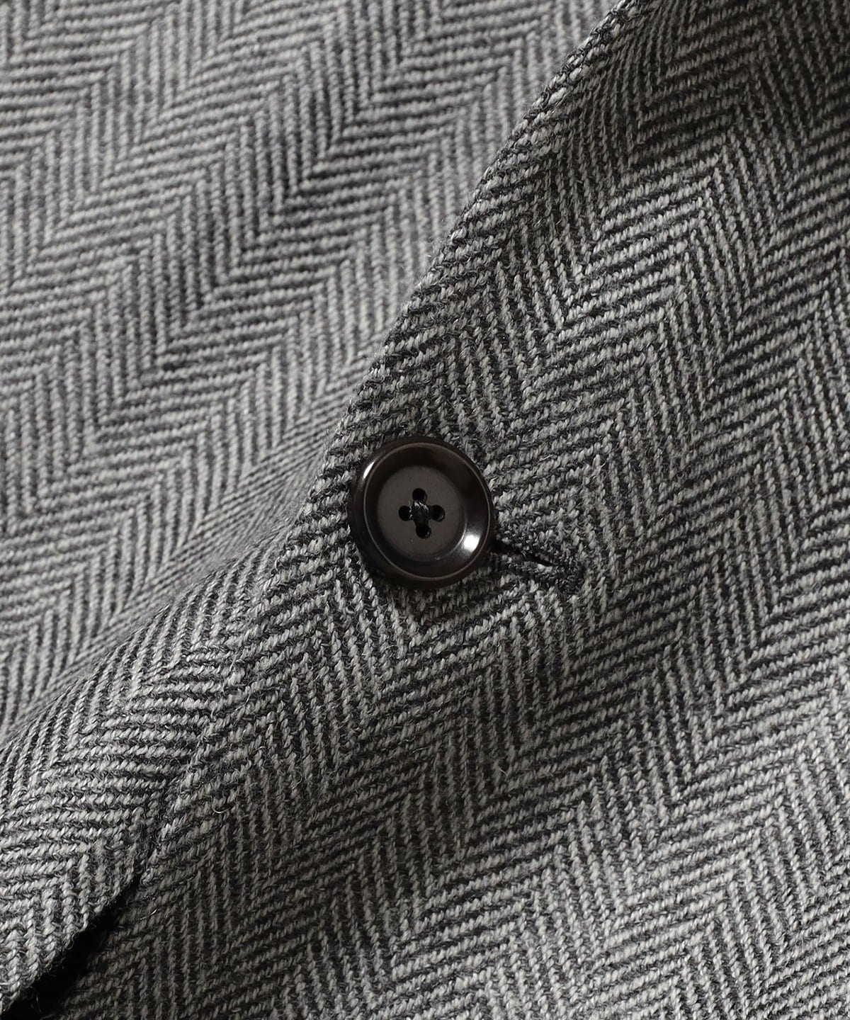 BEAMS F（ビームスF）MARLING & EVANS ウールリネン ヘリンボーン