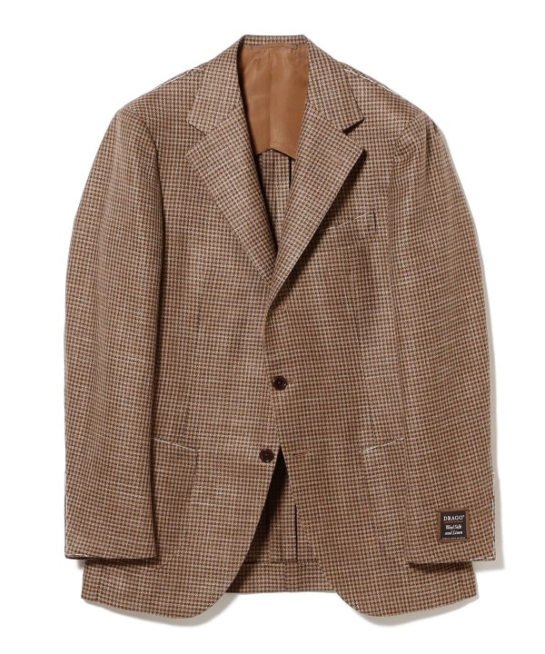 BEAMS F（ビームスF）DRAGO ミックスファブリック ハウンドトゥース