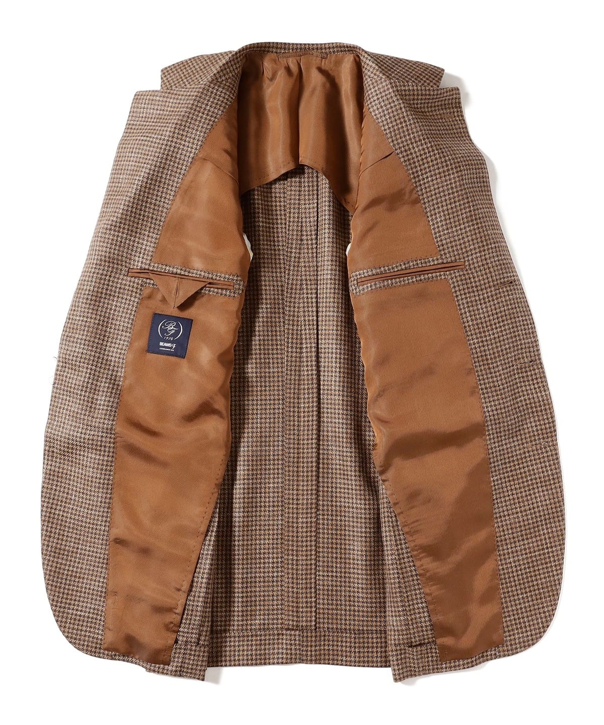 BEAMS F（ビームスF）DRAGO ミックスファブリック ハウンドトゥース