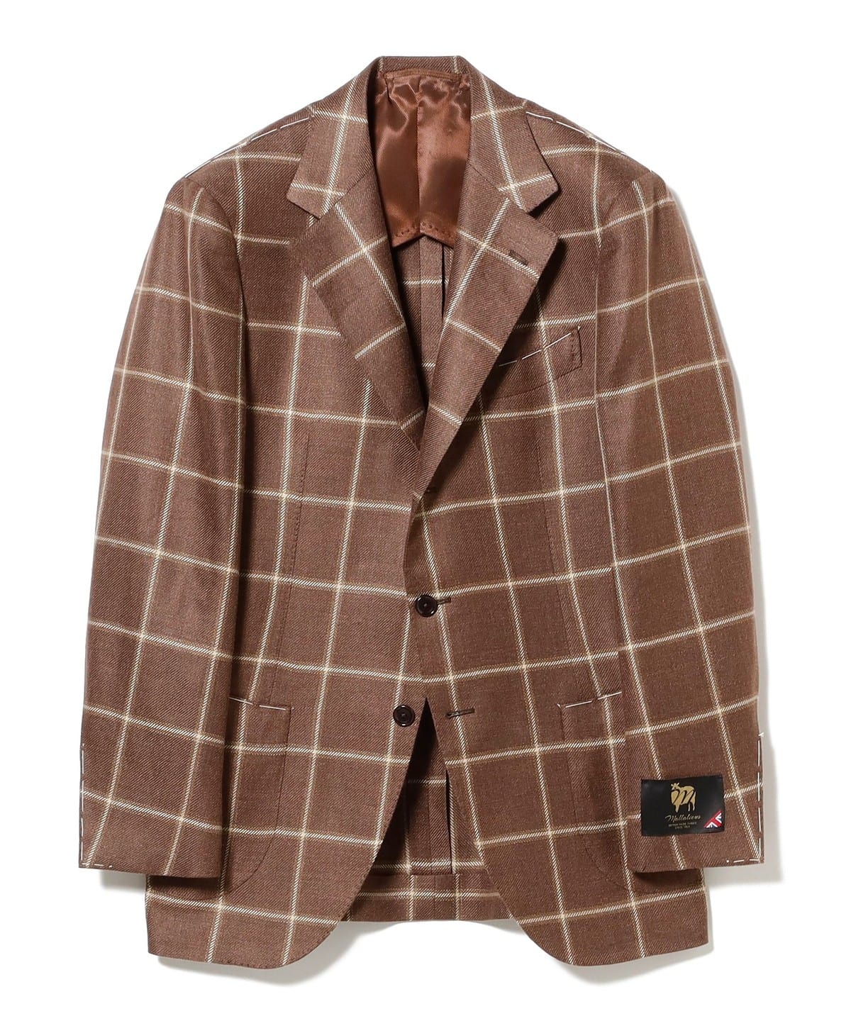 BEAMS F（ビームスF）MALLALIEUS ミックスファブリック ウインドウ