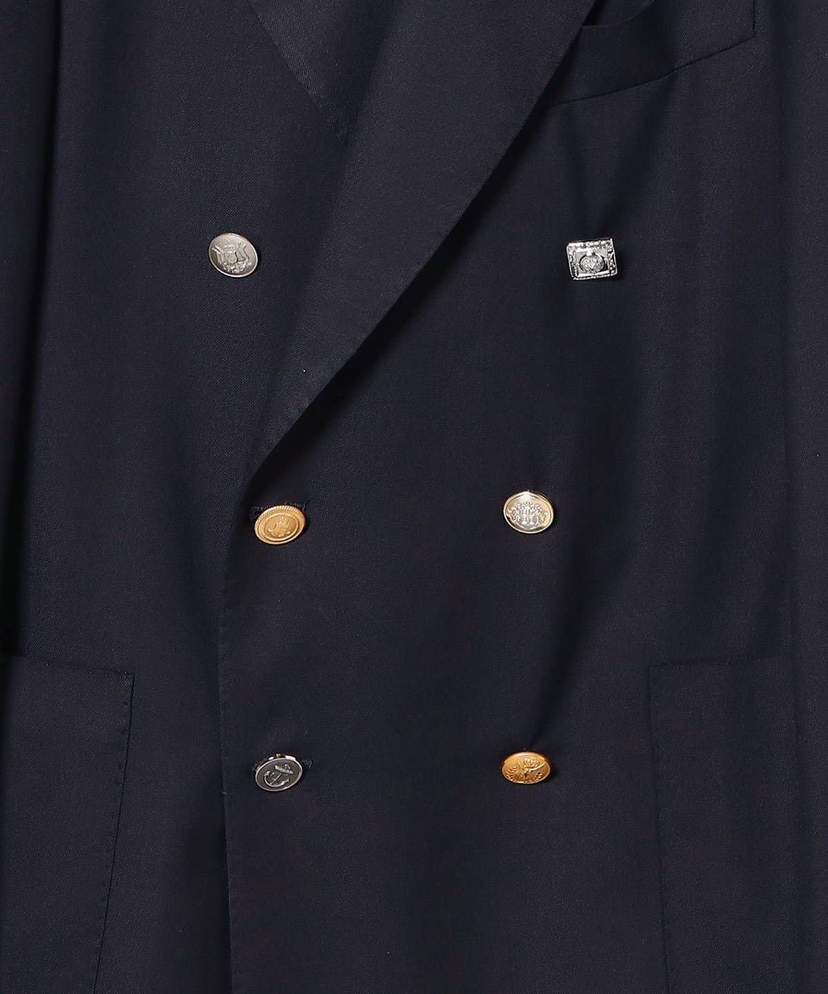 BEAMS F（ビームスF）HANDMADE Joshua Ellis カシミヤ ダブルブレスト