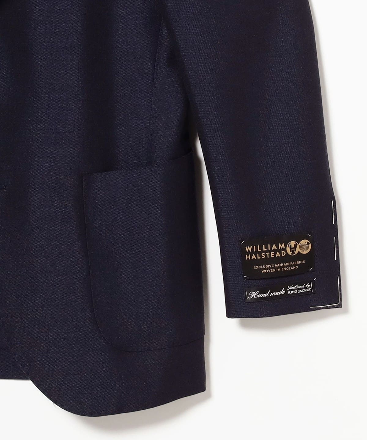 BEAMS F（ビームスF）HANDMADE WILLIAM HALSTEAD ウールモヘヤ