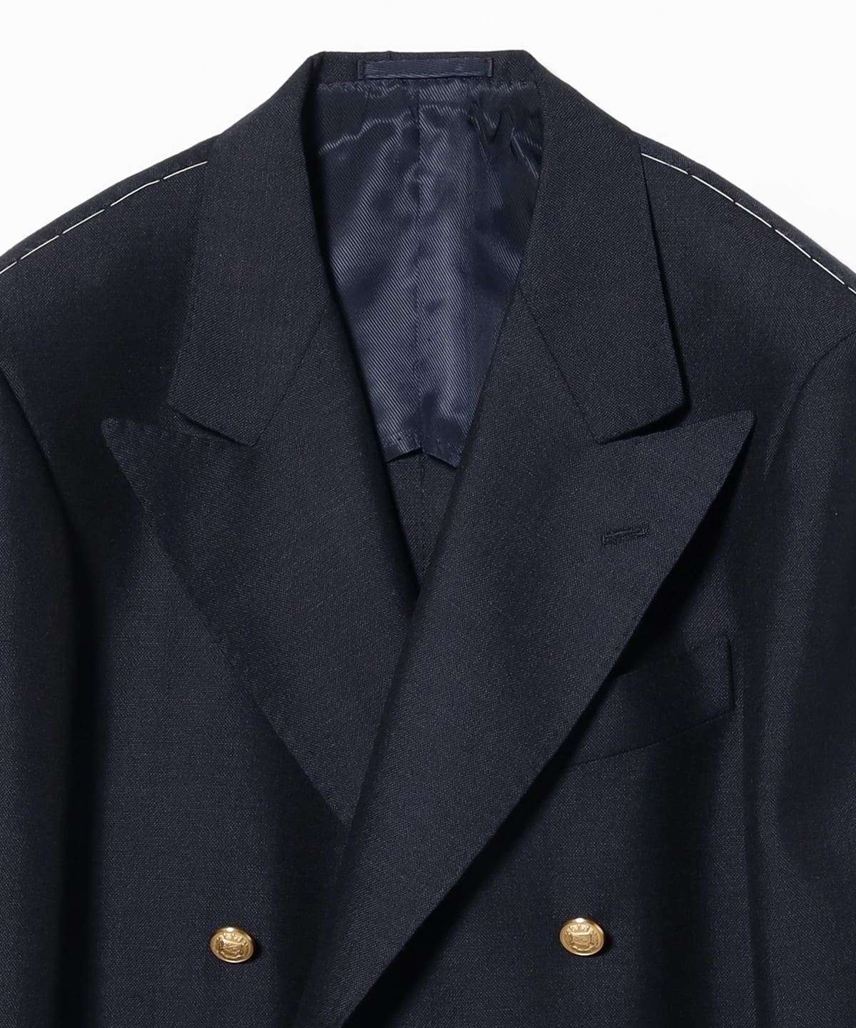 BEAMS F（ビームスF）HANDMADE WILLIAM HALSTEAD ウールモヘヤ ダブル