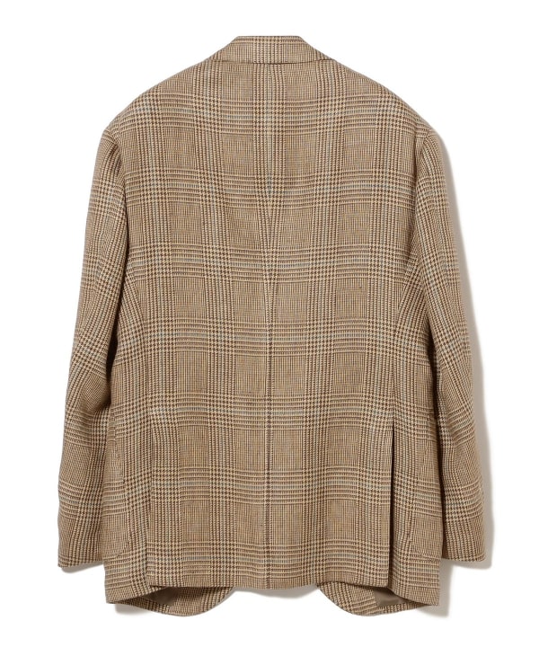 BEAMS F（ビームスF）HANDMADE MAGEE リネン グレンプレイド