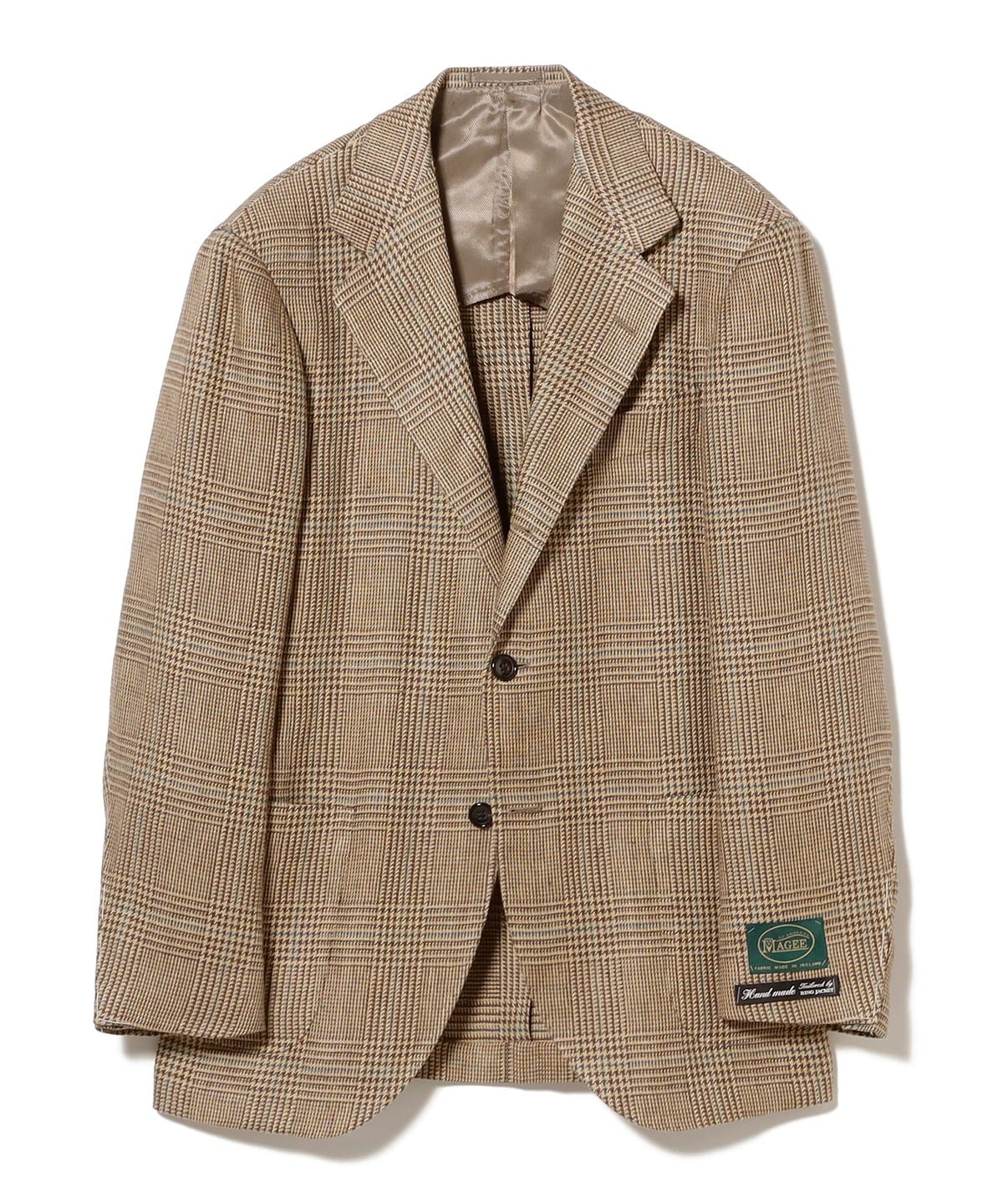 24SS MAGEE アイリッシュリネン ビームスエフ テーラードジャケット 21161274015_C_1.jpg