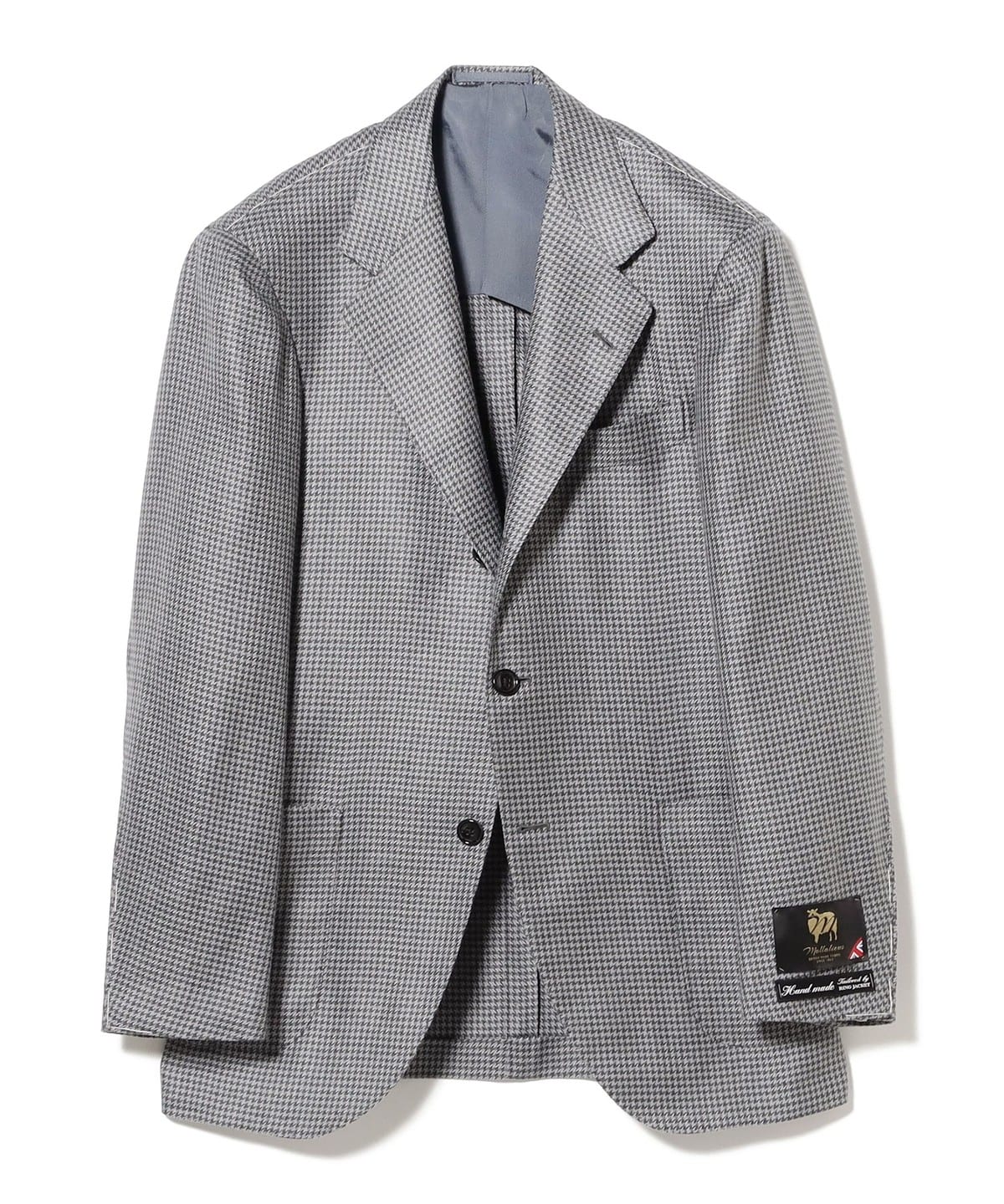 FERLA ミックスファブリック GARDEN（ガーデン | BLOUSON ZIP FOUNDOUR/ファウンダ/FLEECE ジャケット　42 ハウンドトゥース ジャケット・アウター
