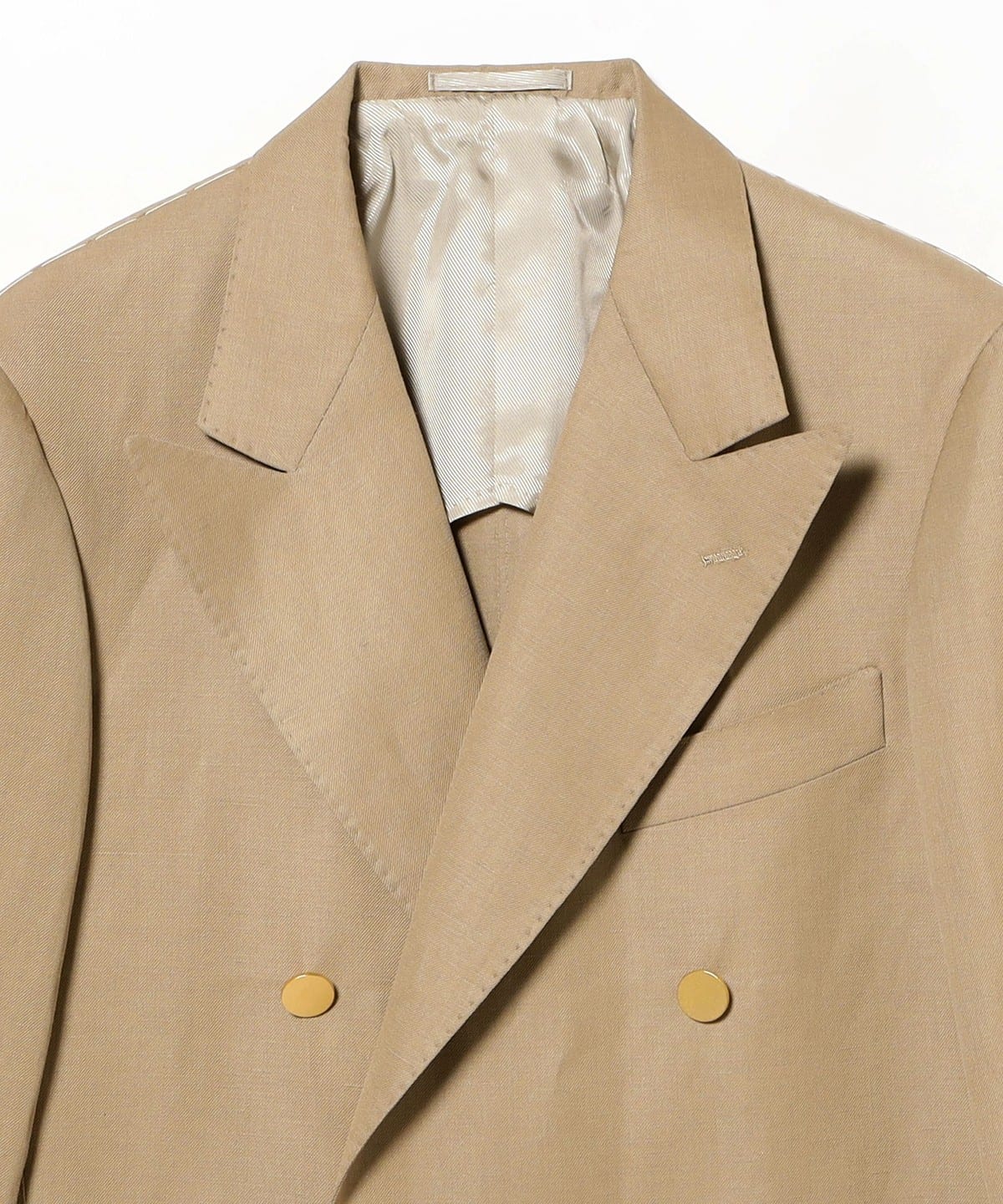BEAMS F（ビームスF）HANDMADE SAVILE CLIFFORD ウールリネン ダブル