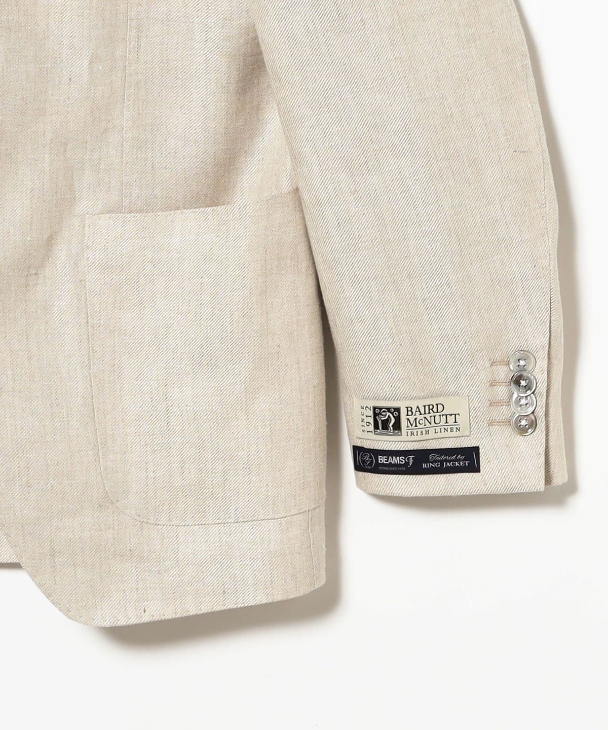 BEAMS F（ビームスF）EASY BAIRD McNUTT リネン ジャケット