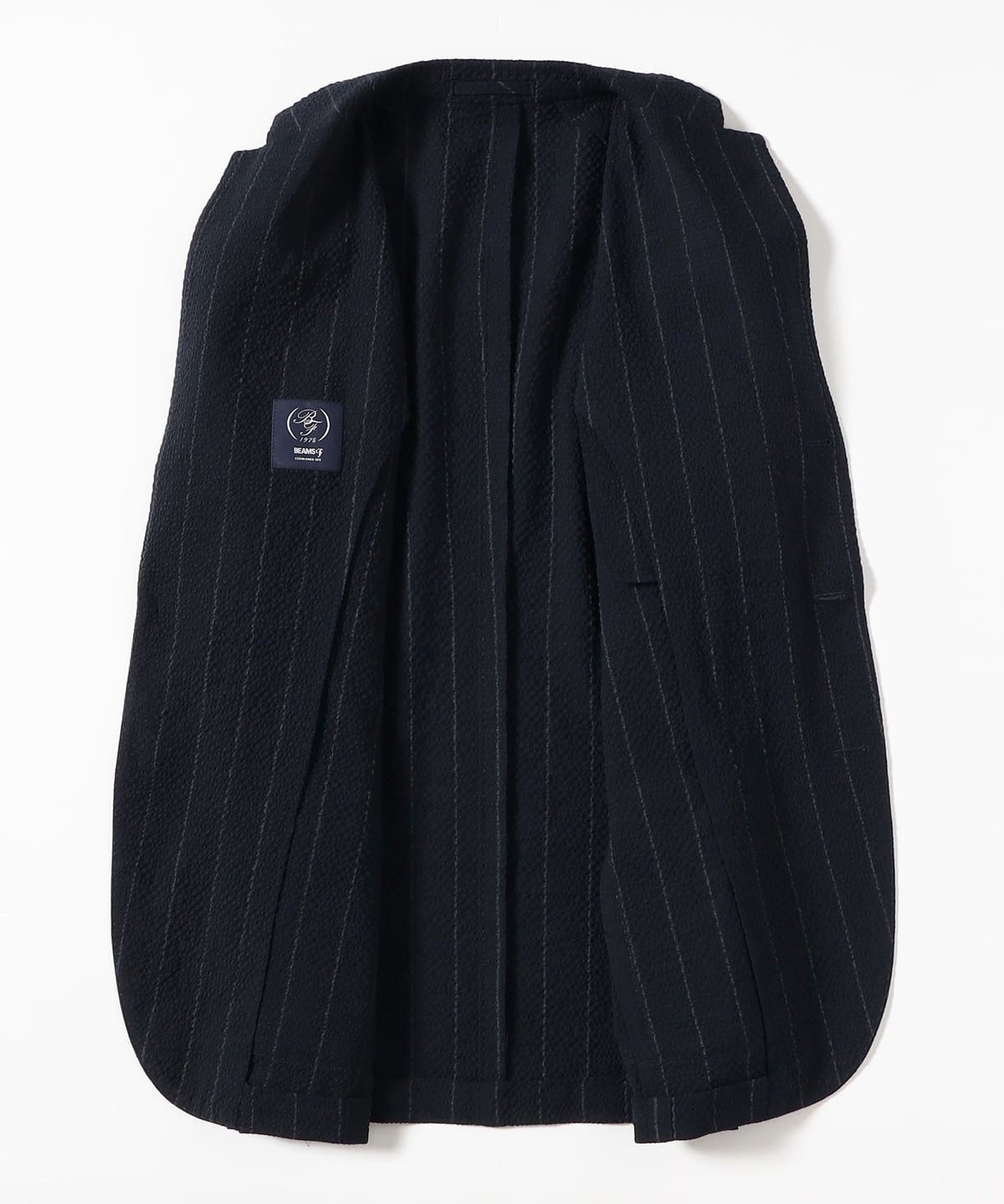 BEAMS F（ビームスF）NEW EASY ANGELICO シアサッカー ストライプ