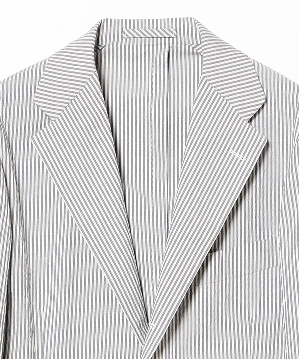 BEAMS F（ビームスF）NEW EASY SONDRIO シアサッカー ジャケット