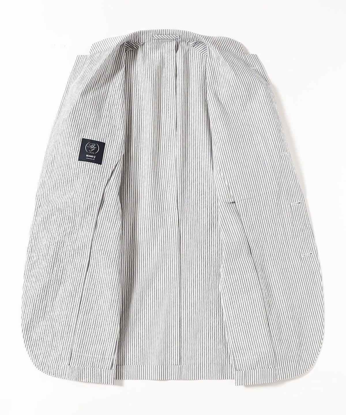 BEAMS F（ビームスF）NEW EASY SONDRIO シアサッカー ジャケット