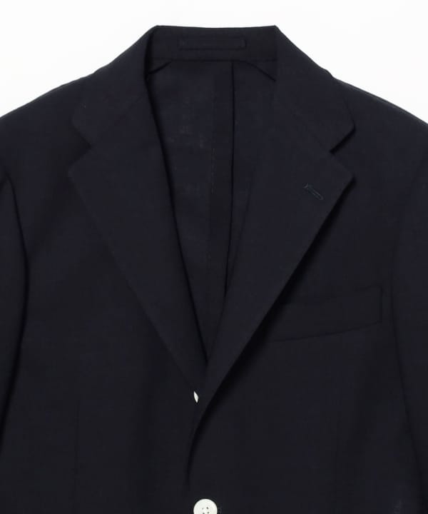 BEAMS F（ビームスF）NEW EASY ジャパンウール ネイビー ジャケット