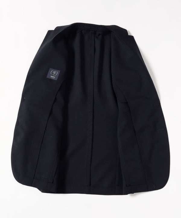 BEAMS F ネイビージャケット48 BEAMS F（ビームスF）NEW EASY ジャパンウール ネイビー ジャケット