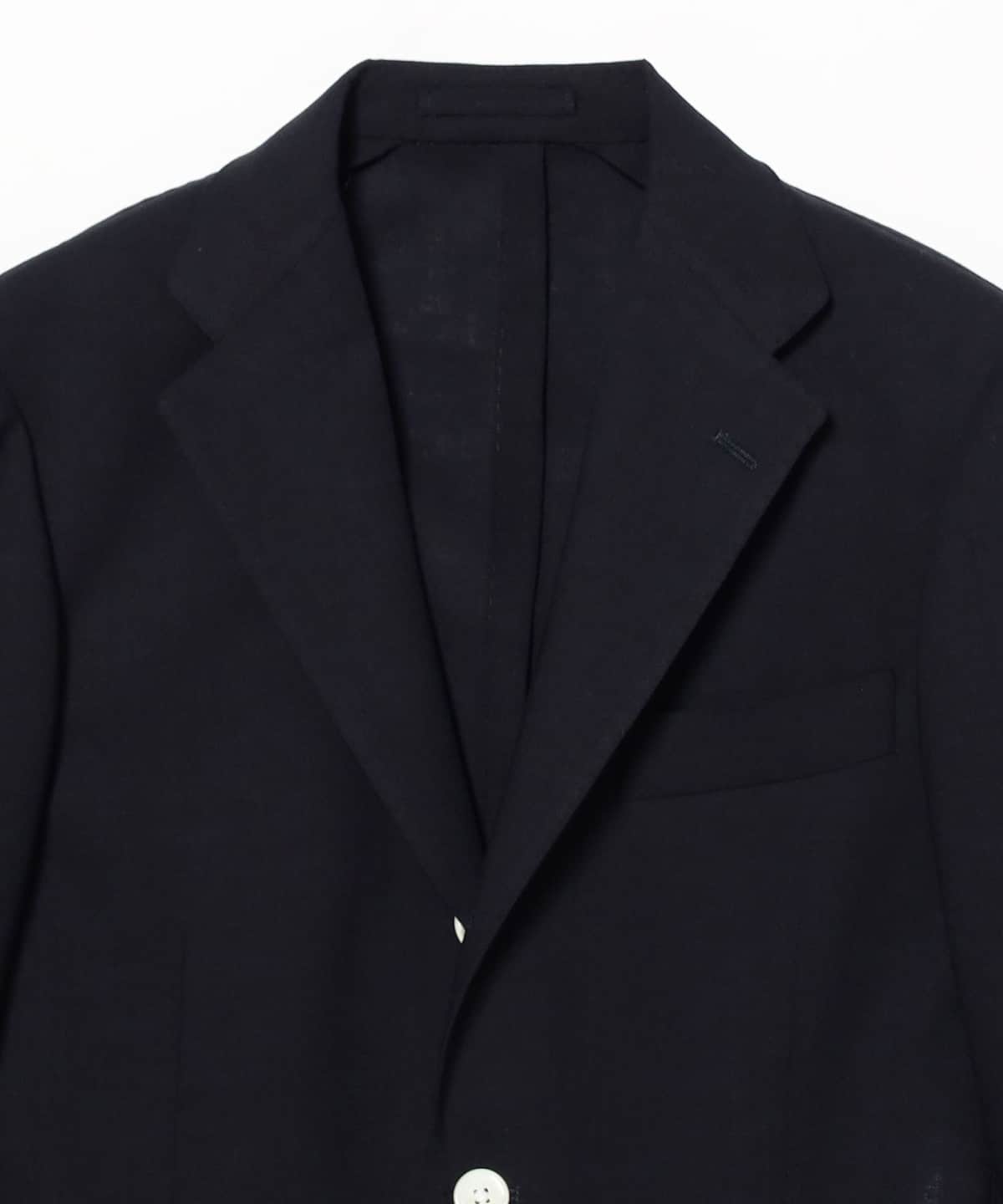 【美品】ビームスFオリジナル　ネイビージャケット　サイズ100 日本製 BEAMS F（ビームスF）NEW EASY ジャパンウール ネイビー ジャケット