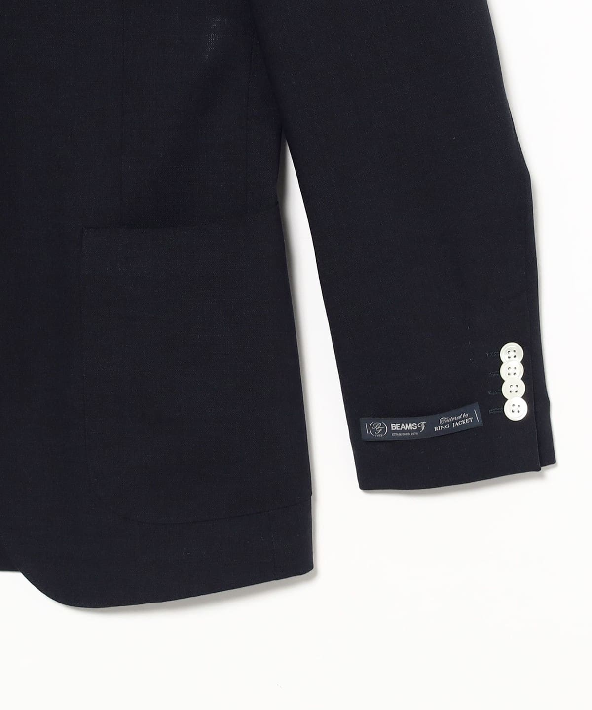 BEAMS F（ビームスF）NEW EASY ジャパンウール ネイビー ジャケット
