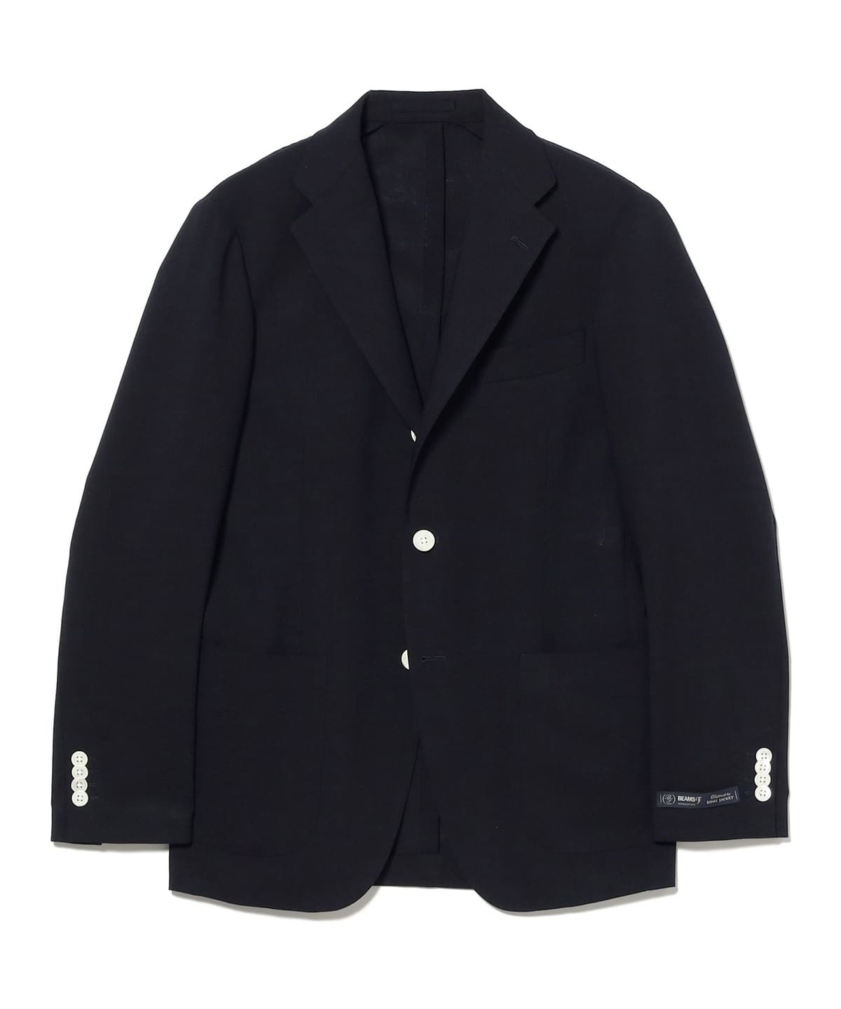 BEAMS F（ビームスF）NEW EASY ジャパンウール ネイビー ジャケット
