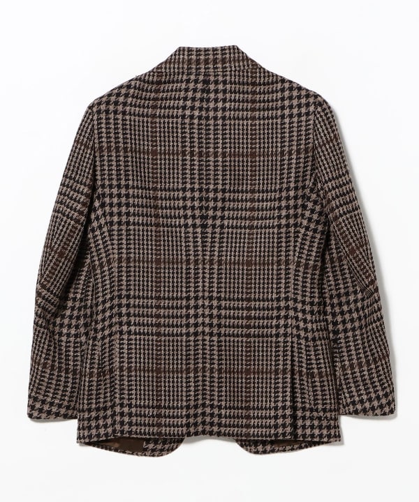 【別注】Stile Latino / FAUSTO ミックスファブリック グレンプレイド＋ペーン ジャケット