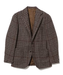 【別注】Stile Latino / FAUSTO ミックスファブリック グレンプレイド＋ペーン ジャケット