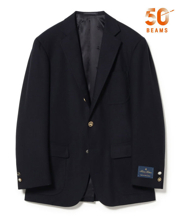 【別注】Brooks Brothers / ウール フランネル クレイジーボタン ブレザー