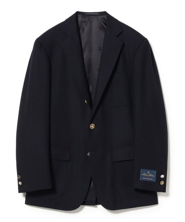 【別注】Brooks Brothers / ウール フランネル クレイジーボタン ブレザー