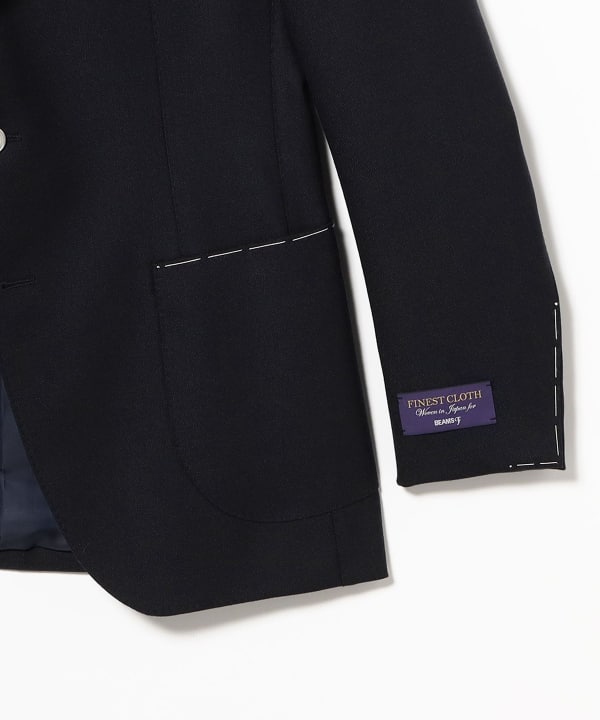BEAMS F EXCLUSIVE FABRIC ウール ブレザー