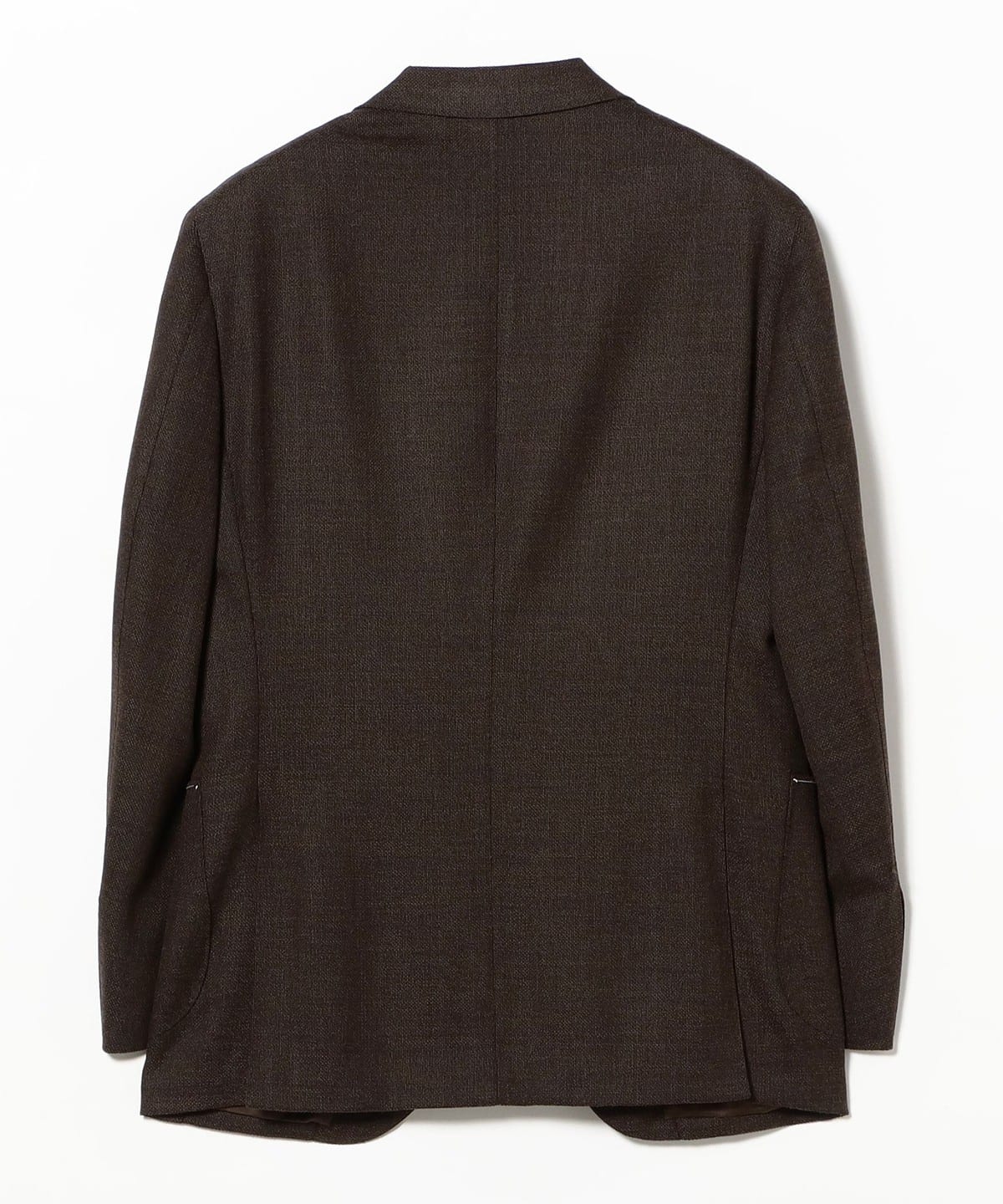 BEAMS F（ビームスF）CARLO BARBERA ウールストレッチ ブラウン