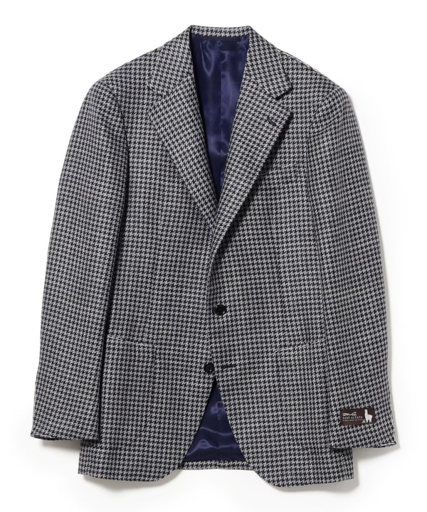 BEAMS F（ビームスF）FERLA ミックスファブリック ハウンドトゥース