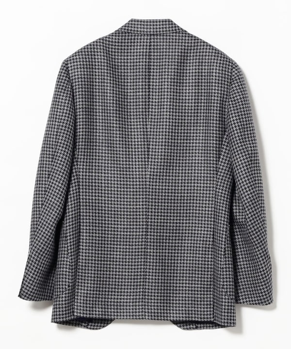 BEAMS F（ビームスF）FERLA ミックスファブリック ハウンドトゥース