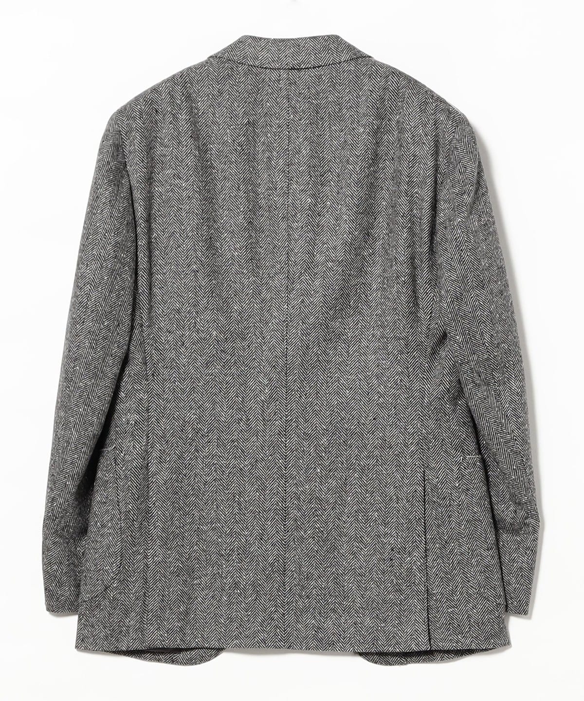 Ermenegildo Zegna 羊毛羊絨人字紋外套