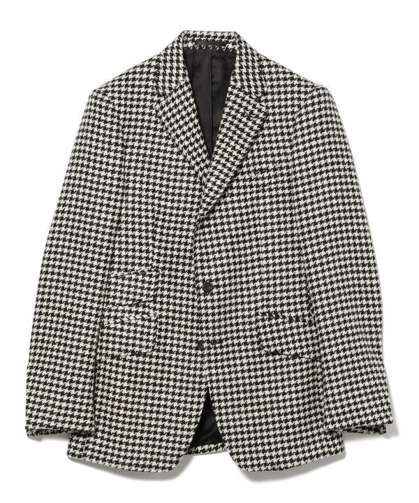 【別注】MAXIMILIAN MOGG / ウール ハウンドトゥース シューティング ジャケット