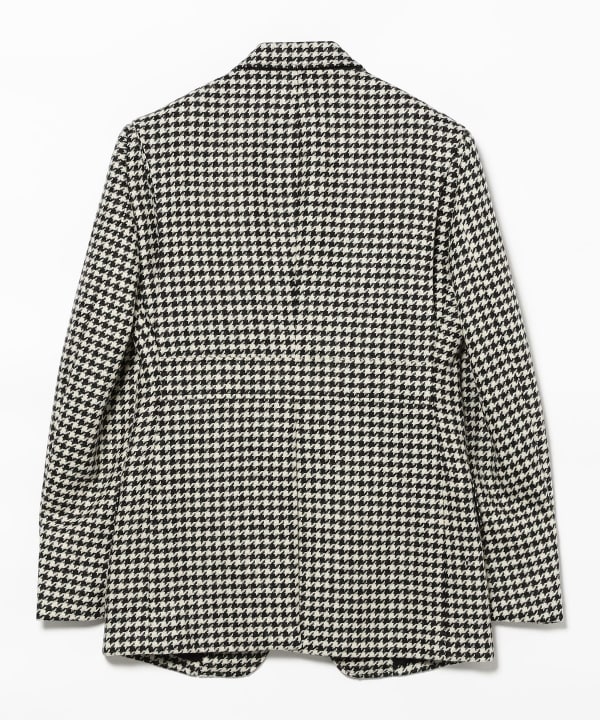 【別注】MAXIMILIAN MOGG / ウール ハウンドトゥース シューティング ジャケット