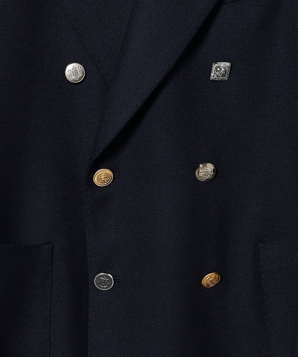 BEAMS F（ビームスF）HANDMADE WILLIAM HALSTEAD ウール ダブル