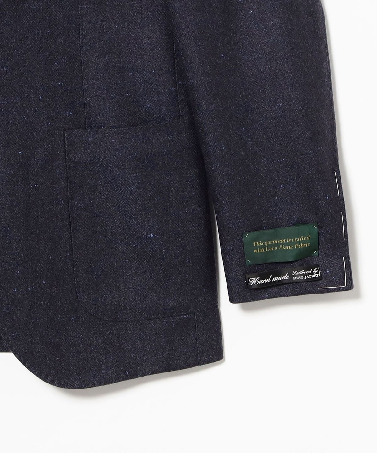 BEAMS F（ビームスF）HANDMADE LORO PIANA FABRIC ミックス