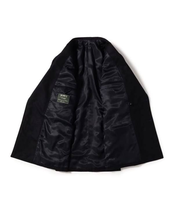 【別注】Drake’s × BEAMS F / ウール フランネル ダブルブレスト ブレザー