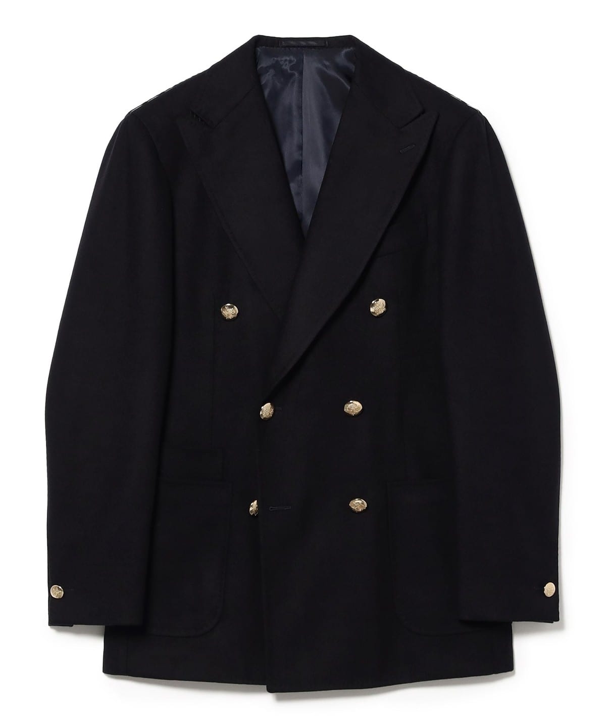 CUSTOM TAILOR BEAMS DRAPPERS ダブルジャケット S BEAMS F（ビームスF）【別注】Drake's × BEAMS F / ウール フランネル