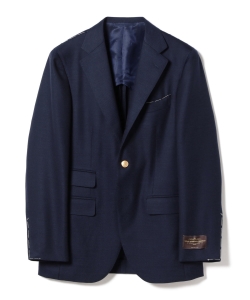 ▲BEAMS F / V.B.CANONICO ネイビー ブレザー