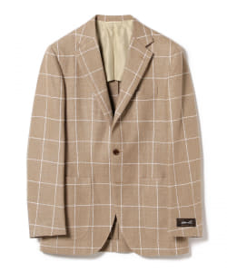 ▲BEAMS F / FERLA ウインドウペーン ジャケット