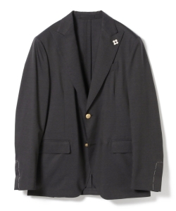 ▲LARDINI × giab's ARCHIVIO / ピークドラペル 2ボタンジャケット