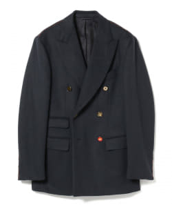 ▲paideia / 別注 カシミヤ ダブルブレステッド ブレザー