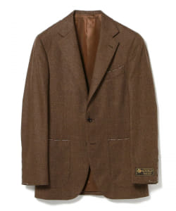 ▲BEAMS F / LORO PIANA ウールシルク ソリッド ジャケット